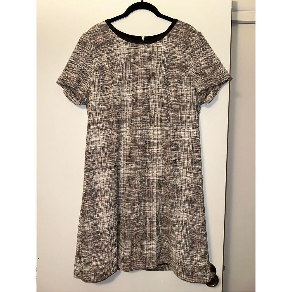 Tommy Hilfiger Women’s London Tweed Shift Dress Size 16 EUC